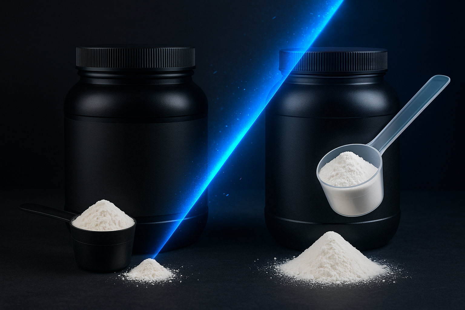 Diferencia entre una creatina monohidratada y micronizada