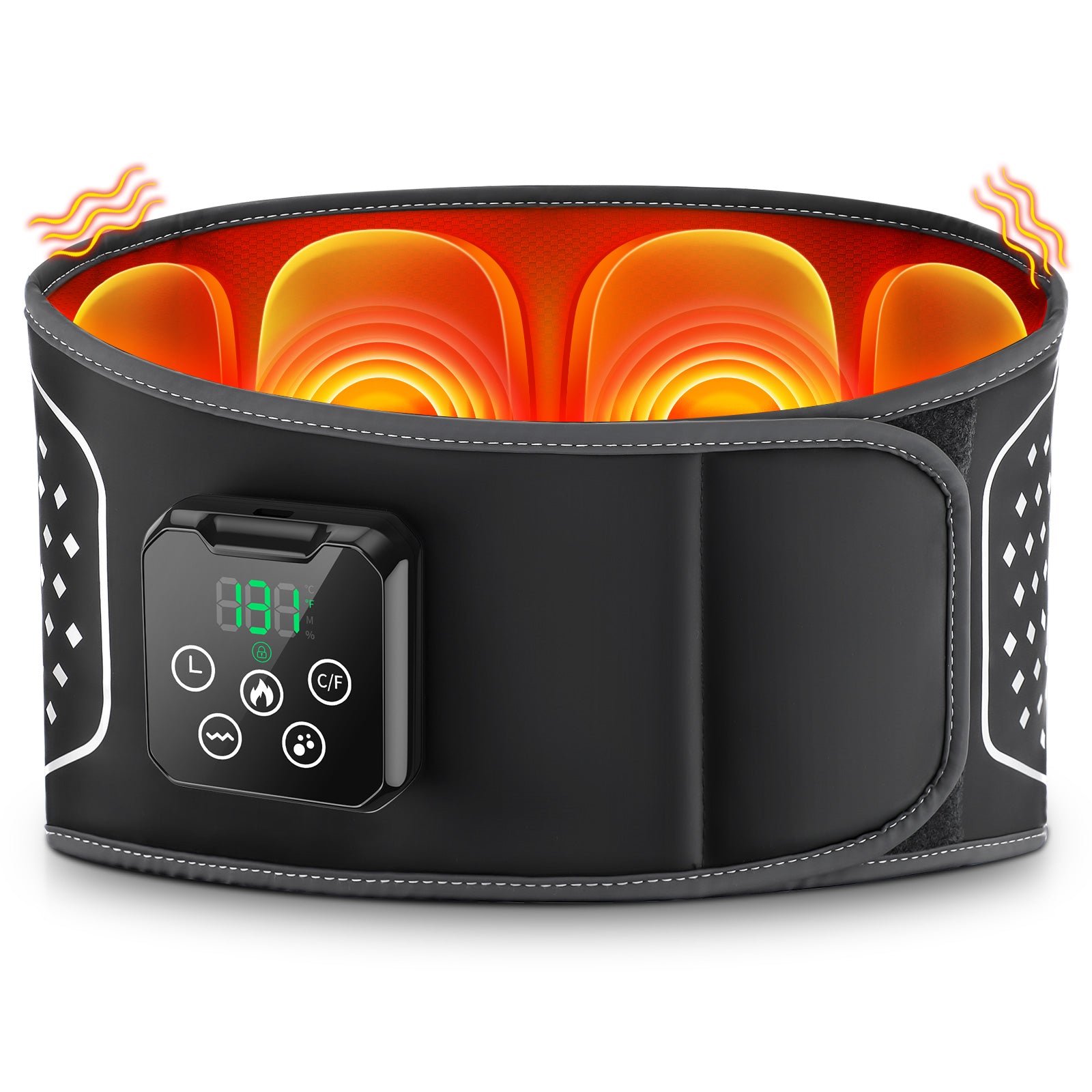 Cinturón Lumbar de masajes - Calor y Vibración