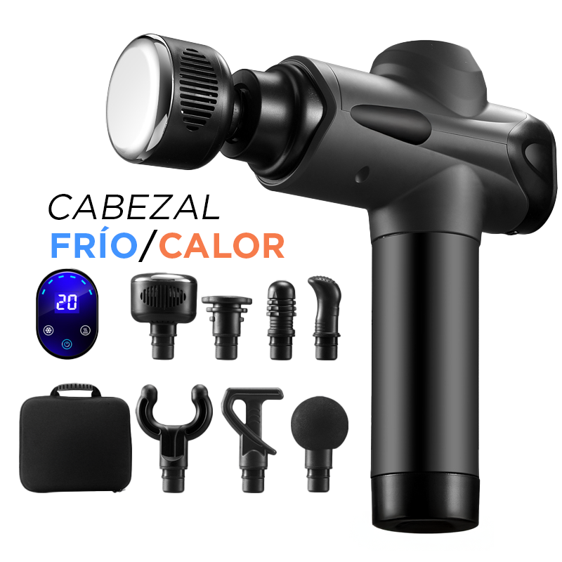 Pistola Masajeadora Inteligente Cuerpo Completo  Frío/Calor