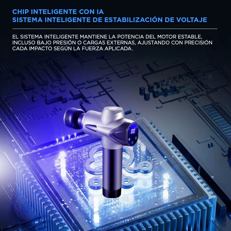 Pistola Masajeadora Inteligente Cuerpo Completo  Frío/Calor