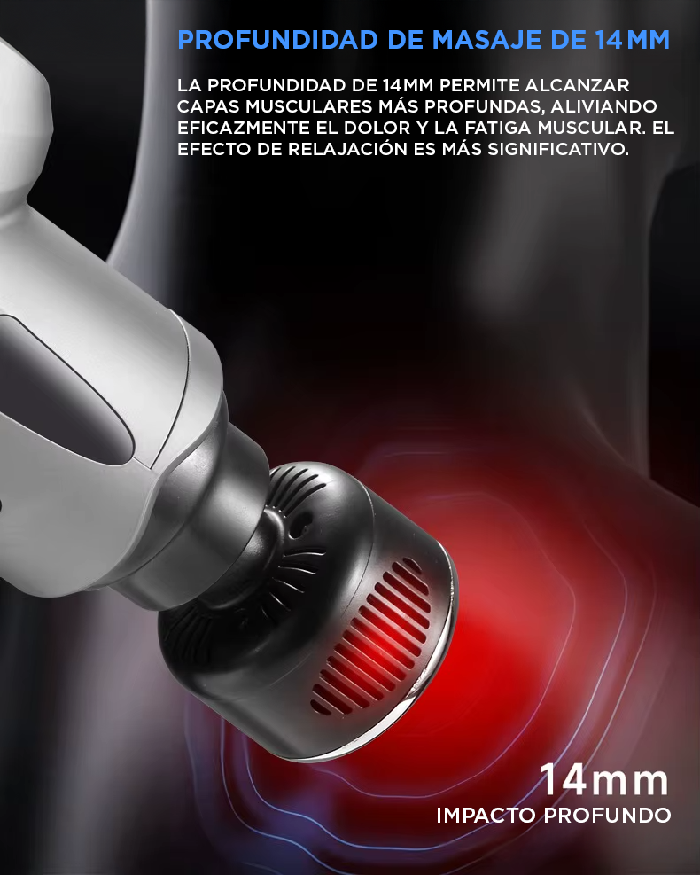 Pistola Masajeadora Inteligente Cuerpo Completo  Frío/Calor