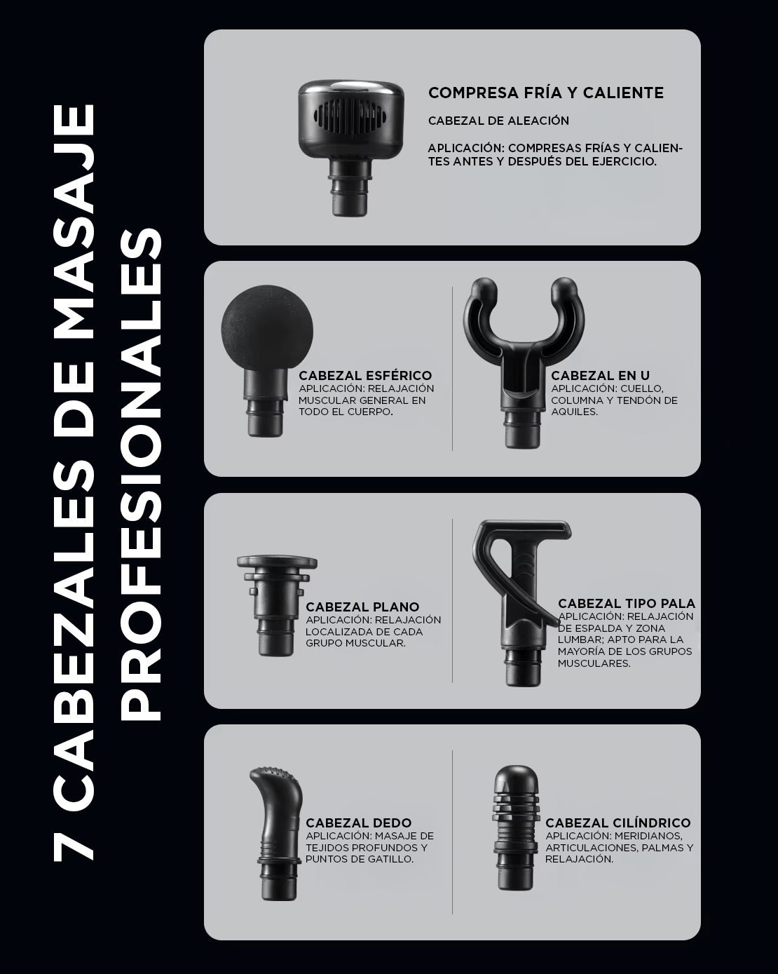 Pistola Masajeadora Inteligente Cuerpo Completo  Frío/Calor