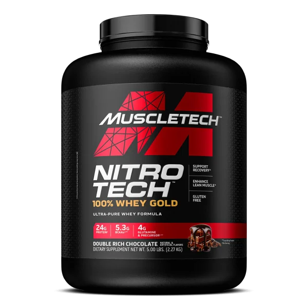 Nitro Tech Gold, Muscletech Whey Protein 5 Lb