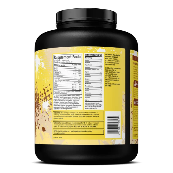 Muscletech Proteina Nitro Tech 100% Whey Gold 5 Lb sabor Banana Cream