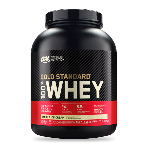 Gold Standard 100% Whey Protein (5 Lb) - Original