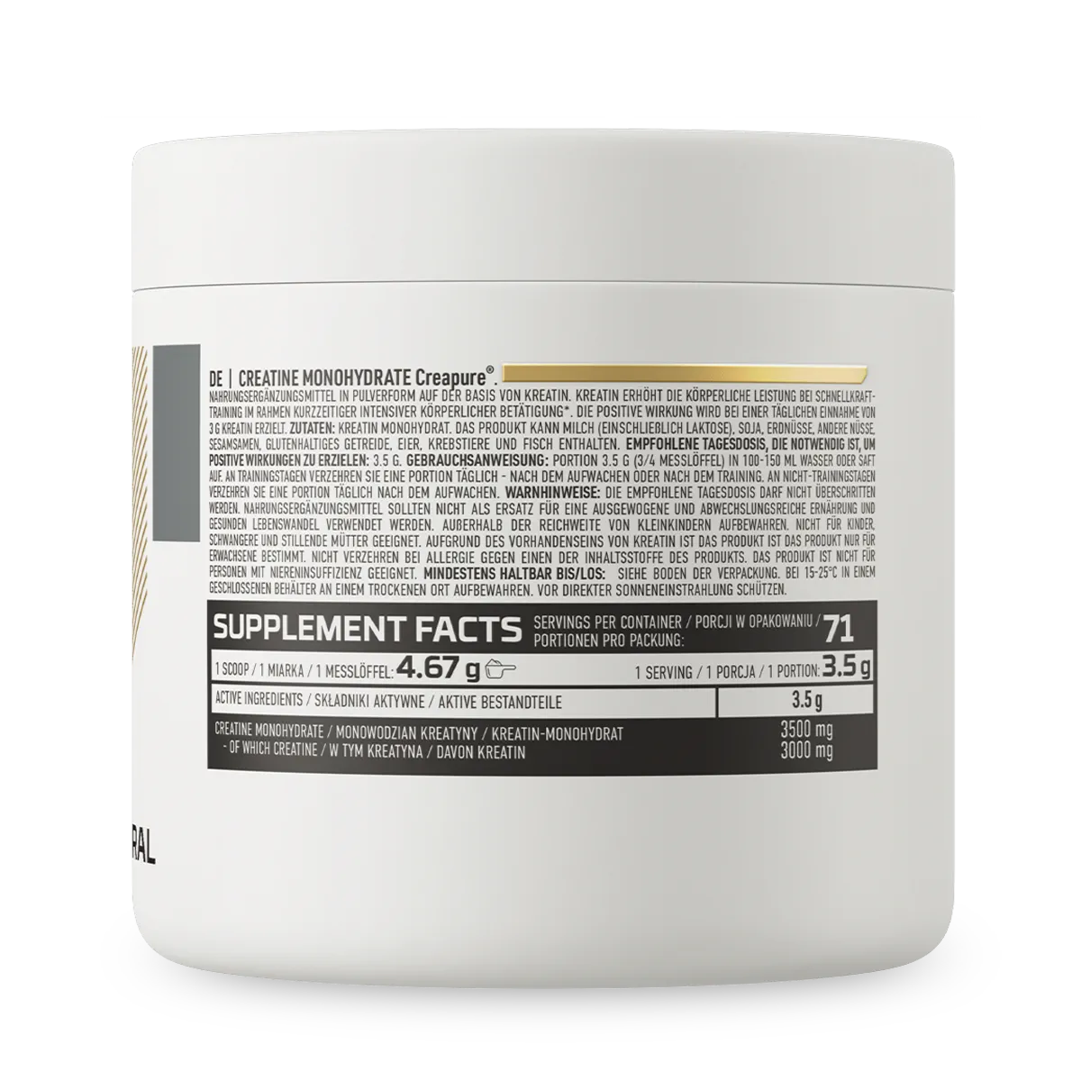 OstroVit Creatina Creapure 250 g - vista 3