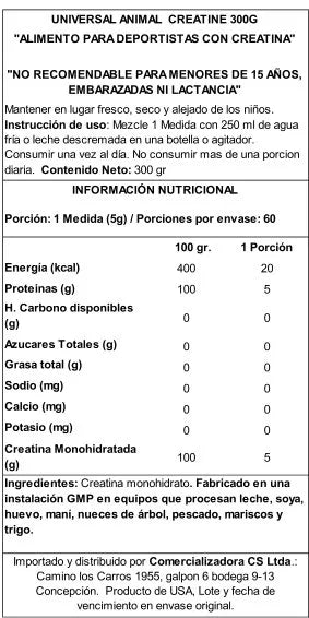 Creatina Micronizada Animal – Fuerza Bruta y Recuperación Real