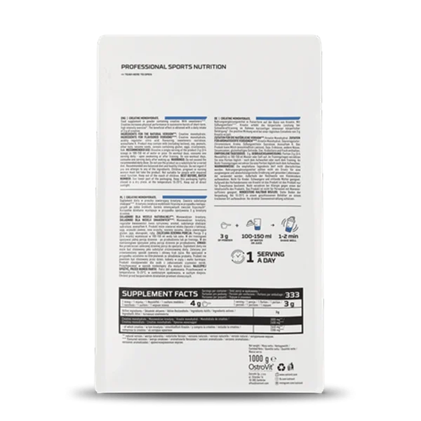 Creatina Ostrovit 1000 G Lemon