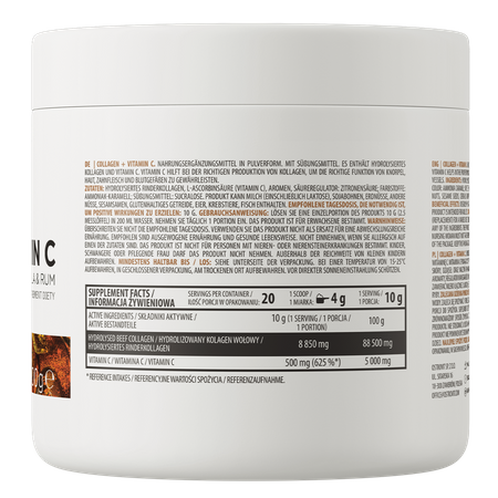 Colageno + Vitamin C 200 g – OstroVit® Sabor Cola