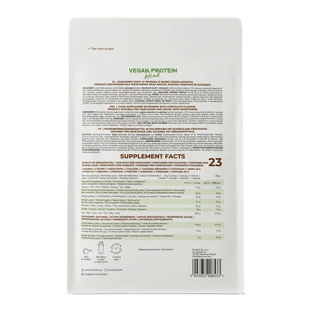 OstroVit Vegan Protein Blend – Sabor Chocolate (700 g)