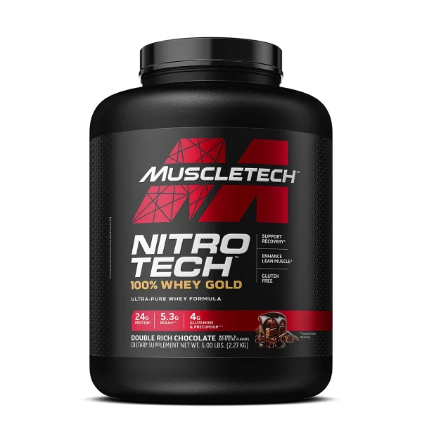 Nitro Tech Gold, Muscletech Whey Protein 5 Lb