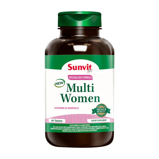 Multi Woman 60 Tabs – Multivitamínico para Mujeres