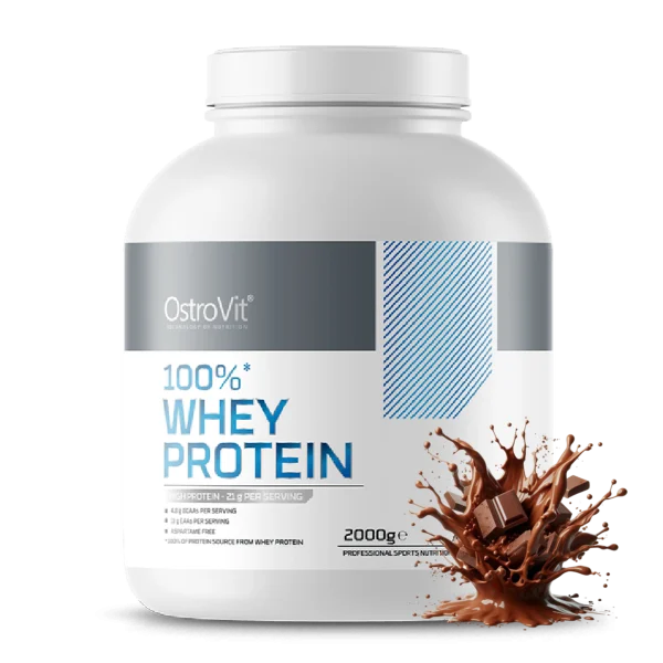 Pack Adulto Mayor (Proteína OstroVit sabor Chocolate 2 Kilos + Creatina OstroVit 300 Gramos + Shaker Redcon1 700cc)